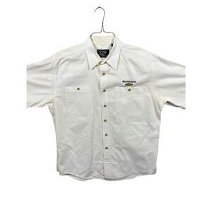 Chevy Silverado 1990’s Men's Size Large /White /Crew Shirt /Chase Authentic